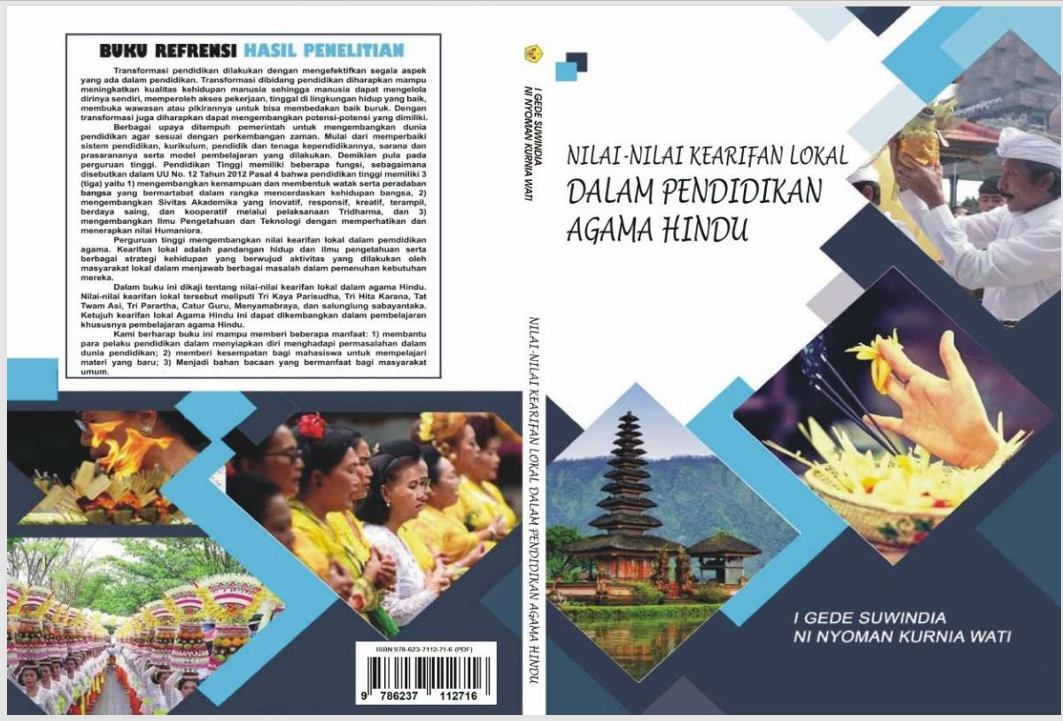 Nilai-Nilai Kearifan Lokal dalam Pendidikan Agama Hindu